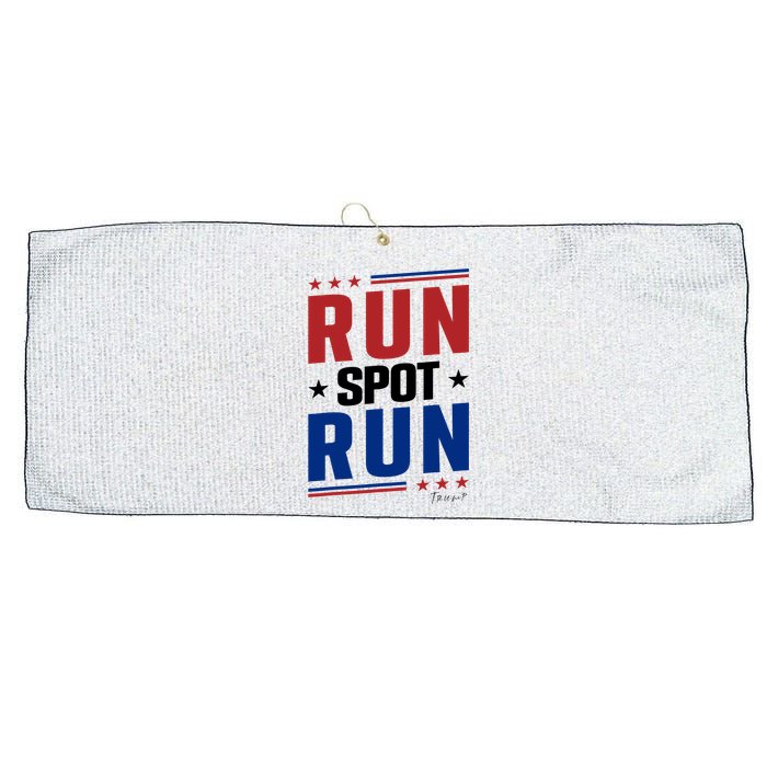 Run Spot Run Large Microfiber Waffle Golf Towel