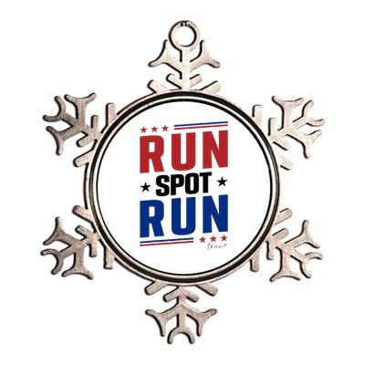 Run Spot Run Metallic Star Ornament