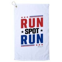 Run Spot Run Platinum Collection Golf Towel