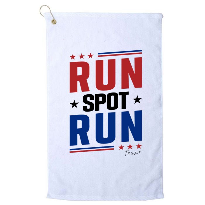 Run Spot Run Platinum Collection Golf Towel