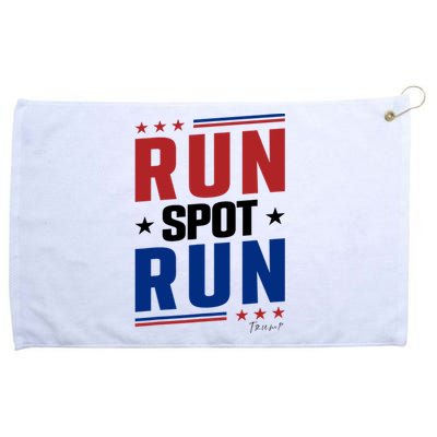 Run Spot Run Grommeted Golf Towel