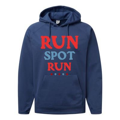 Run Spot Run Performance Fleece Hoodie