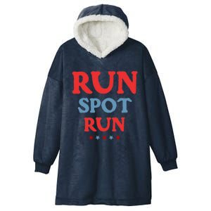 Run Spot Run Hooded Wearable Blanket