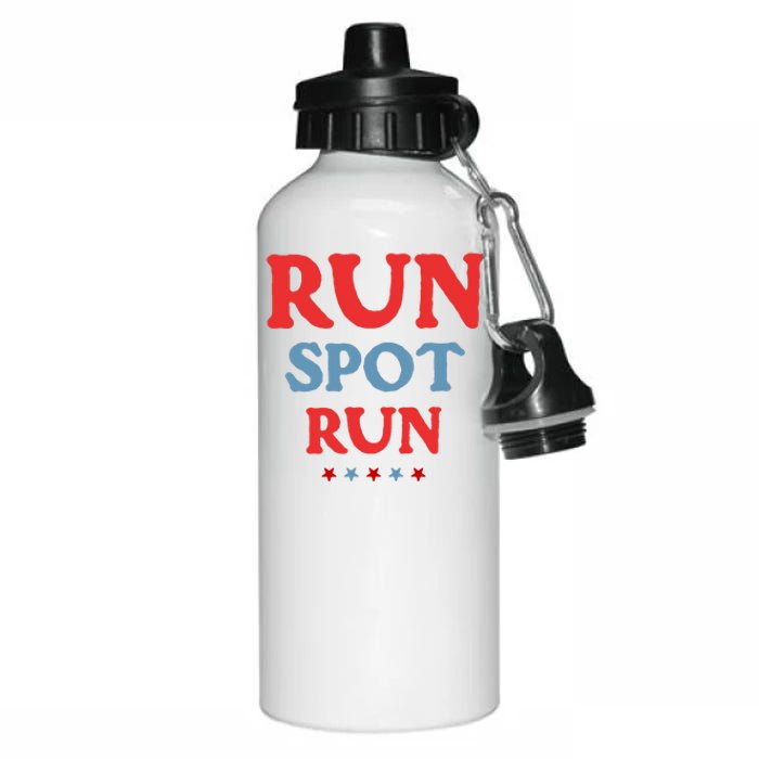 Run Spot Run Aluminum Water Bottle