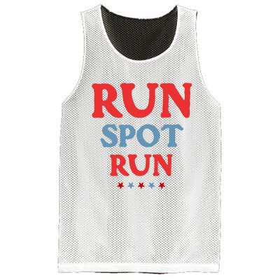 Run Spot Run Mesh Reversible Basketball Jersey Tank