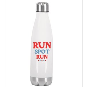 Run Spot Run Stainless Steel Insulated Water Bottle