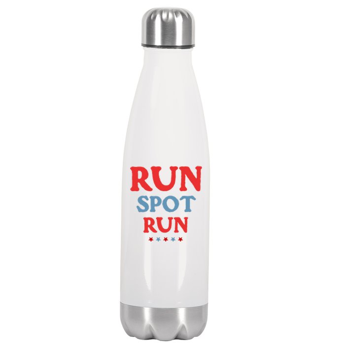 Run Spot Run Stainless Steel Insulated Water Bottle