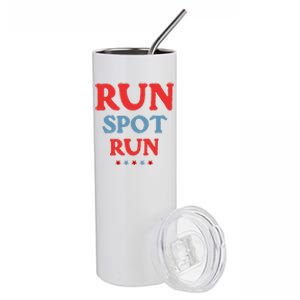 Run Spot Run Stainless Steel Tumbler