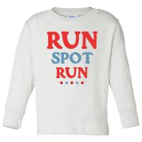 Run Spot Run Toddler Long Sleeve Shirt