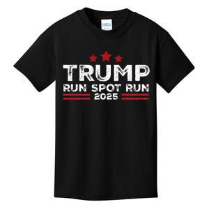 Run Spot Run! Funny Donald Trump Debate Quote 2024 Kamala Kids T-Shirt