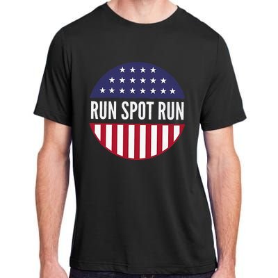 Run Spot Run Vintage Funny Trump Political Election 2024 Adult ChromaSoft Performance T-Shirt