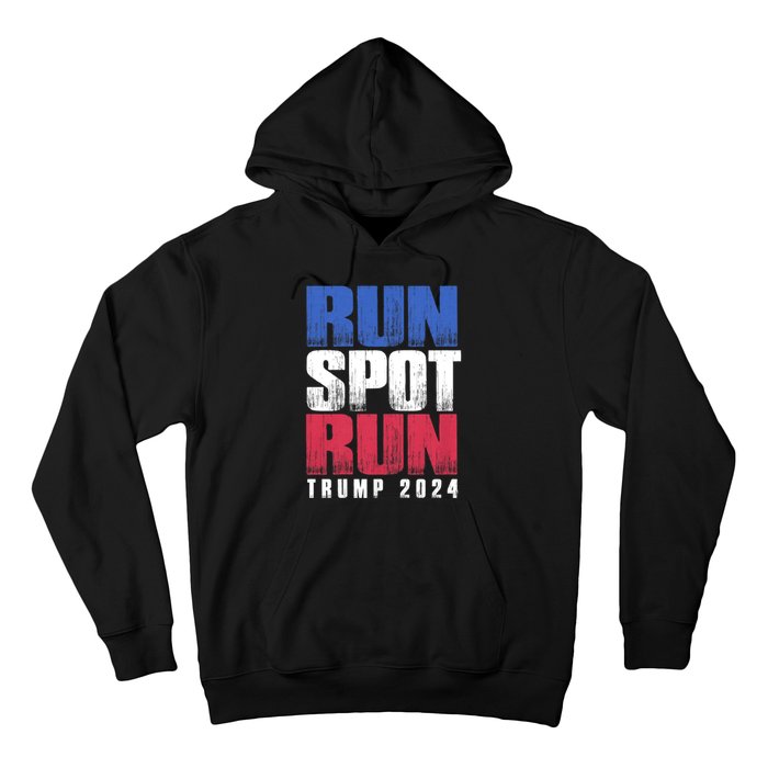 Run Spot Run Run Spot Run Trump Kamala Debate 2024 Hoodie