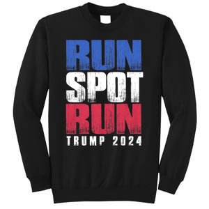 Run Spot Run Run Spot Run Trump Kamala Debate 2024 Sweatshirt