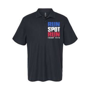 Run Spot Run Run Spot Run Trump Kamala Debate 2024 Softstyle Adult Sport Polo