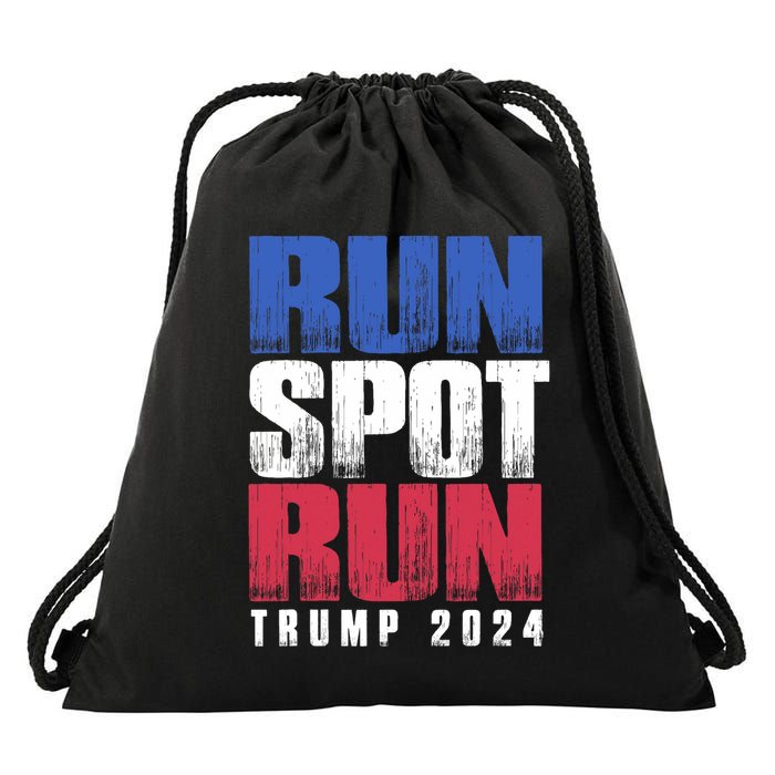 Run Spot Run Run Spot Run Drawstring Bag
