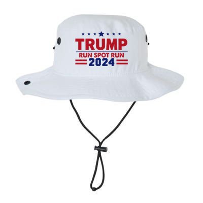 Run Spot Run! Funny Donald Trump Debate Quote 2024 Kamala Legacy Cool Fit Booney Bucket Hat