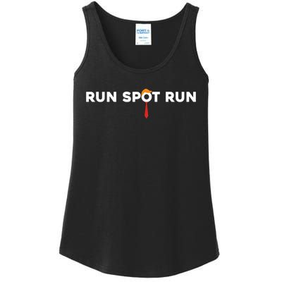 Run Spot Run Run Spot Run Trump 2024 Ladies Essential Tank