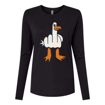 Rude Seagull Womens Cotton Relaxed Long Sleeve T-Shirt