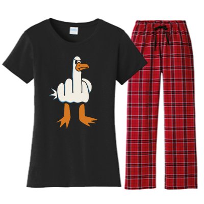 Rude Seagull Women's Flannel Pajama Set