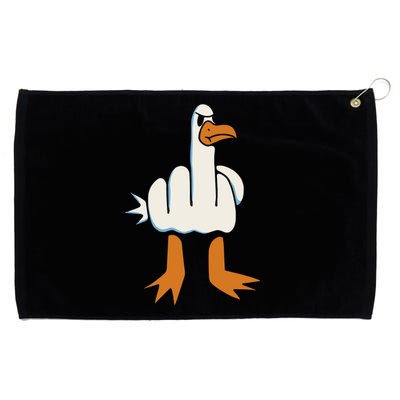 Rude Seagull Grommeted Golf Towel