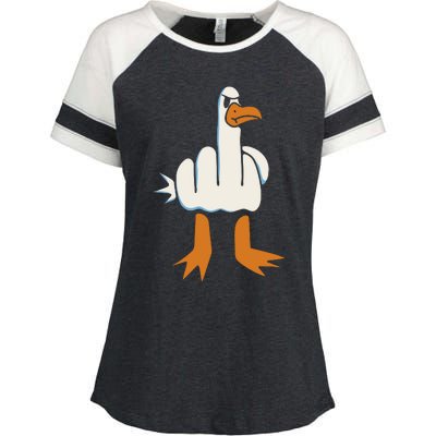 Rude Seagull Enza Ladies Jersey Colorblock Tee