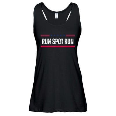 Run Spot Run Ladies Essential Flowy Tank