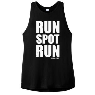 Run Spot Run Ladies PosiCharge Tri-Blend Wicking Tank