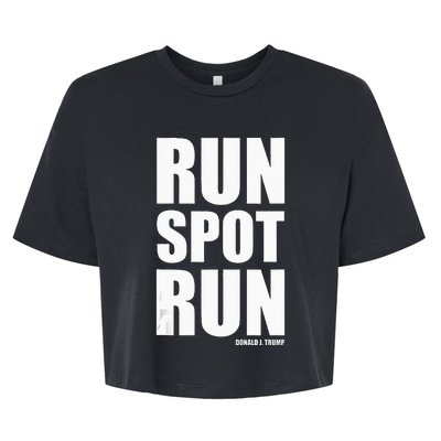 Run Spot Run Bella+Canvas Jersey Crop Tee