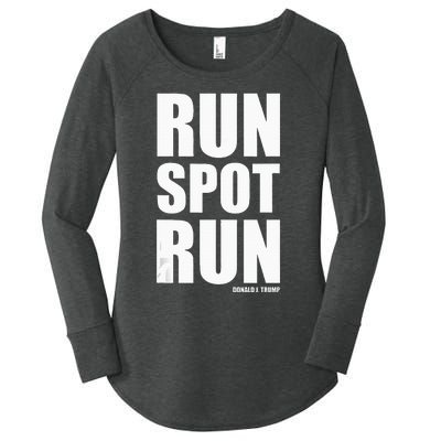 Run Spot Run Women's Perfect Tri Tunic Long Sleeve Shirt