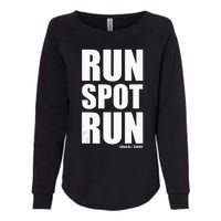 Run Spot Run Womens California Wash Sweatshirt