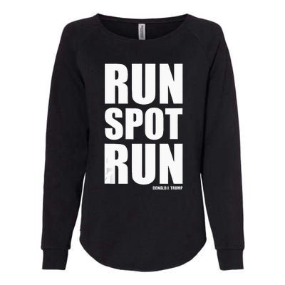 Run Spot Run Womens California Wash Sweatshirt