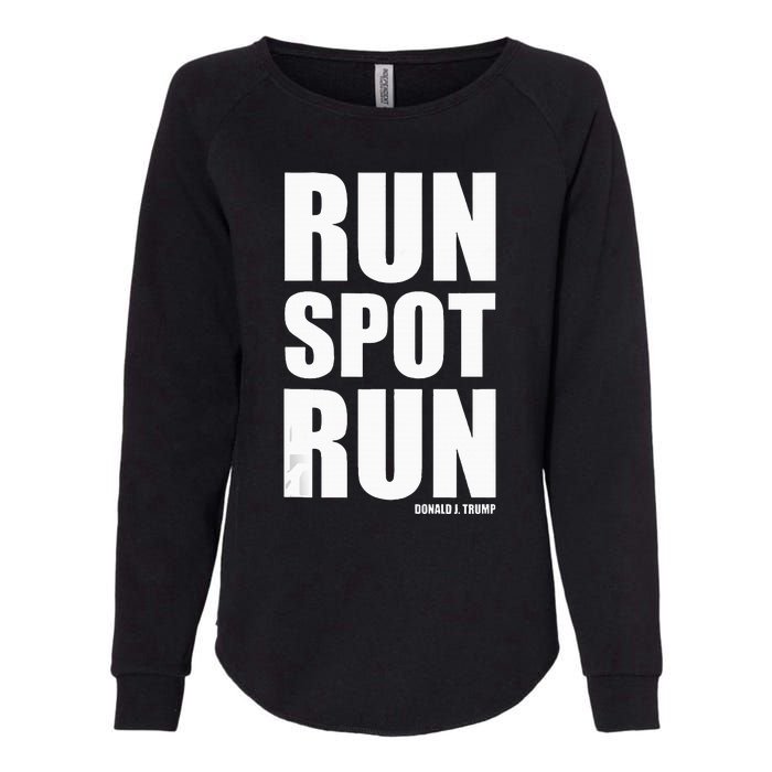 Run Spot Run Womens California Wash Sweatshirt