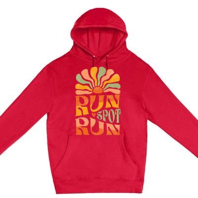 Run Spot Run Debate Boho Aesthetic Supports Trump Premium Pullover Hoodie