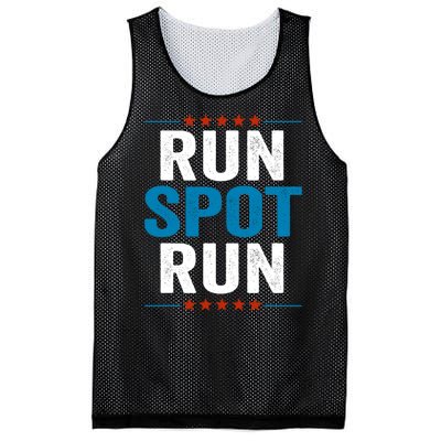 Run Spot Run Run Spot Run Trump 2024 Mesh Reversible Basketball Jersey Tank