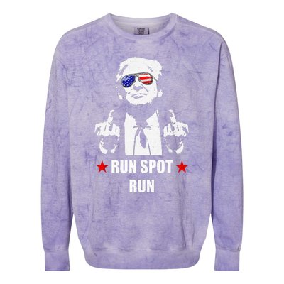 Run Spot Run Colorblast Crewneck Sweatshirt