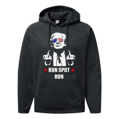 Run Spot Run Performance Fleece Hoodie