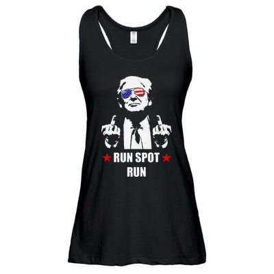 Run Spot Run Ladies Essential Flowy Tank