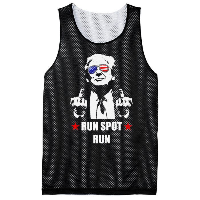 Run Spot Run Mesh Reversible Basketball Jersey Tank