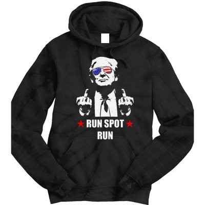 Run Spot Run Tie Dye Hoodie