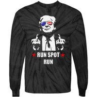 Run Spot Run Tie-Dye Long Sleeve Shirt