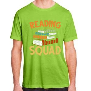 Reading Squad Reading Teachers Reading Teacher Appreciation Cool Gift Adult ChromaSoft Performance T-Shirt