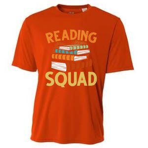 Reading Squad Reading Teachers Reading Teacher Appreciation Cool Gift Cooling Performance Crew T-Shirt