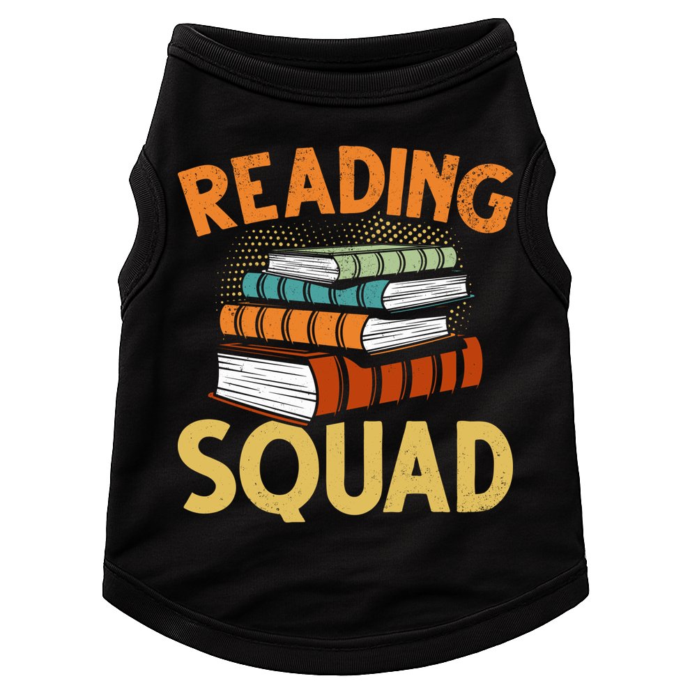 Reading Squad Reading Teachers Reading Teacher Appreciation Cool Gift Doggie Tank