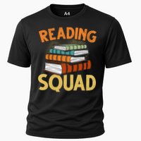 Reading Squad Reading Teachers Reading Teacher Appreciation Cool Gift Cooling Performance Crew T-Shirt
