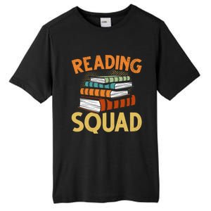 Reading Squad Reading Teachers Reading Teacher Appreciation Cool Gift Tall Fusion ChromaSoft Performance T-Shirt