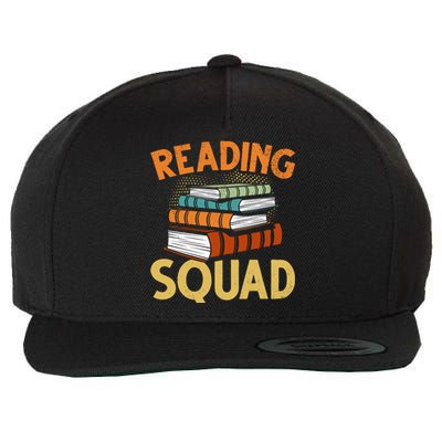 Reading Squad Reading Teachers Reading Teacher Appreciation Cool Gift Wool Snapback Cap