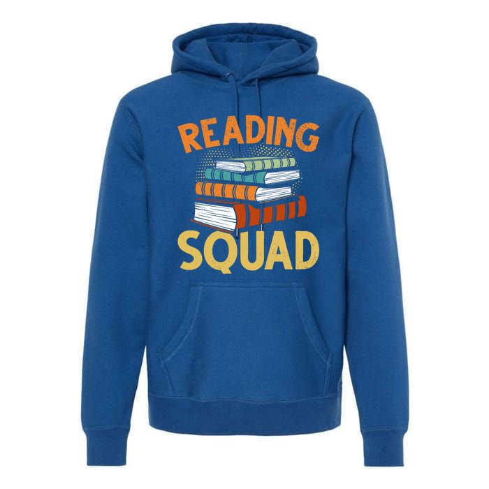 Reading Squad Reading Teachers Reading Teacher Appreciation Cool Gift Premium Hoodie