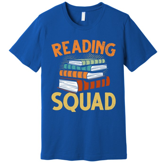 Reading Squad Reading Teachers Reading Teacher Appreciation Cool Gift Premium T-Shirt