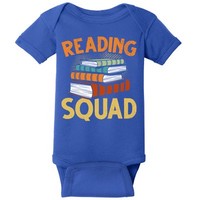 Reading Squad Reading Teachers Reading Teacher Appreciation Cool Gift Baby Bodysuit