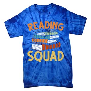 Reading Squad Reading Teachers Reading Teacher Appreciation Cool Gift Tie-Dye T-Shirt